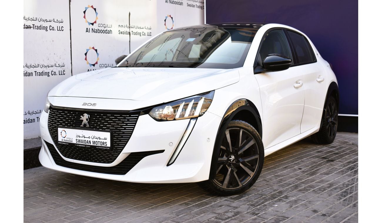 Peugeot 208 AED 1279 PM  GT 1.2 TC AT GCC MANUFACTURER WARRANTY 2028 OR 100K KM