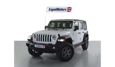 Jeep Wrangler Unlimited Sport 3.6L A/T • 2,850x60 • 0% DP • 2021 • Jeep Warranty