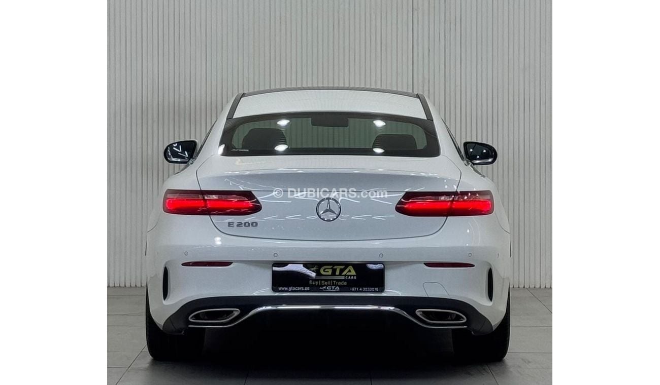 Mercedes-Benz E200 Coupe AMG 2020 Mercedes Benz E200 AMG Coupe, Warranty, Full Mercedes Service History, Low Kms, GCC