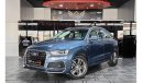 Audi Q3 35 TFSI S-Line AED 1,200 P.M | 2017 AUDI Q3 S-LINE | UNDER WARRANTY | 35 TFSI QUATTRO 2.0 L | GCC