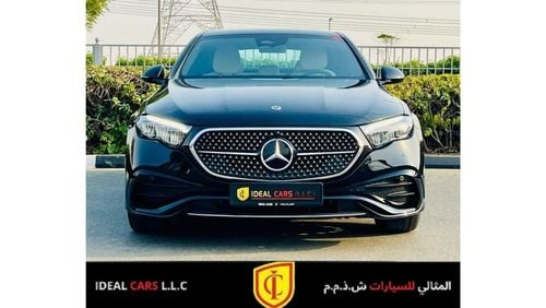 Mercedes-Benz E200 MERCEDES | E200 | GCC SPECS | YEAR 2024 | AGENCY WARRANTY | FLEXIBLE DOWN PAYMENT EMI AED 4710