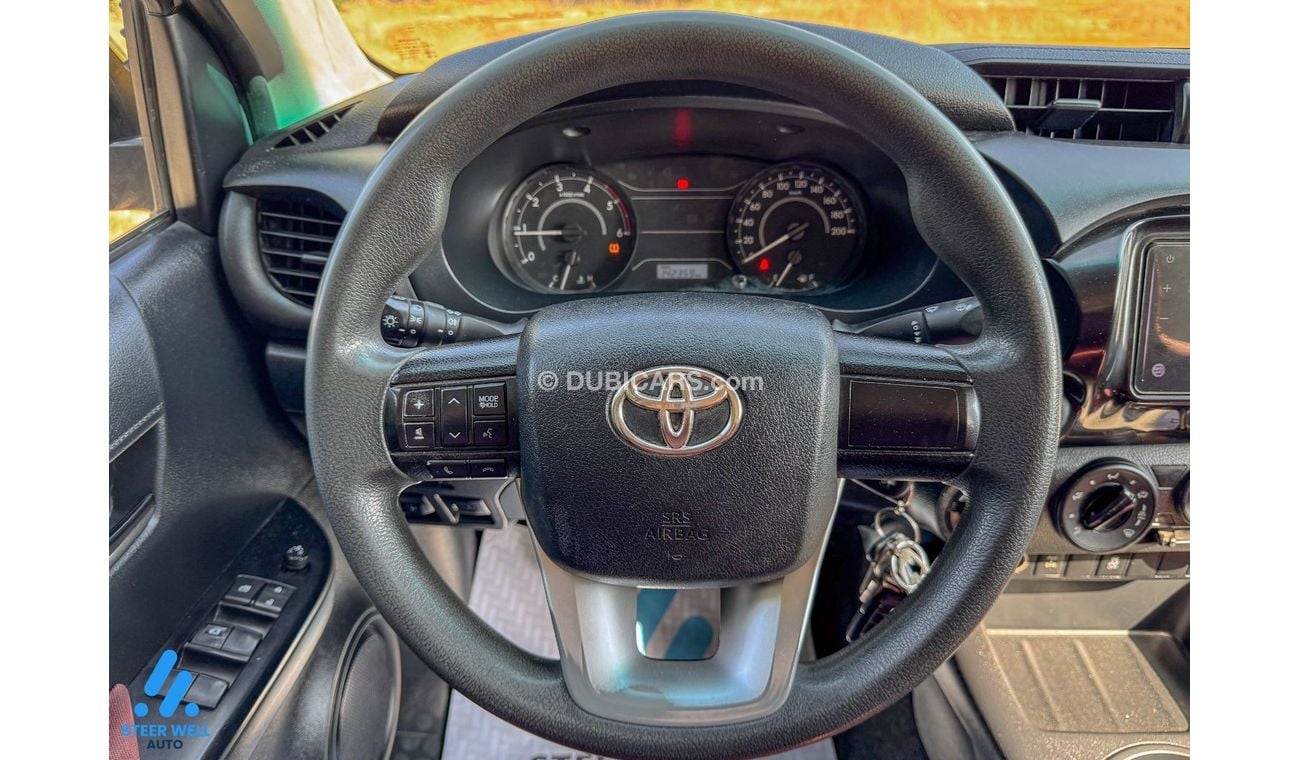 Toyota Hilux DLX 2.4L 4WD Diesel MT DC / Ready to Drive / GCC / Book Now!