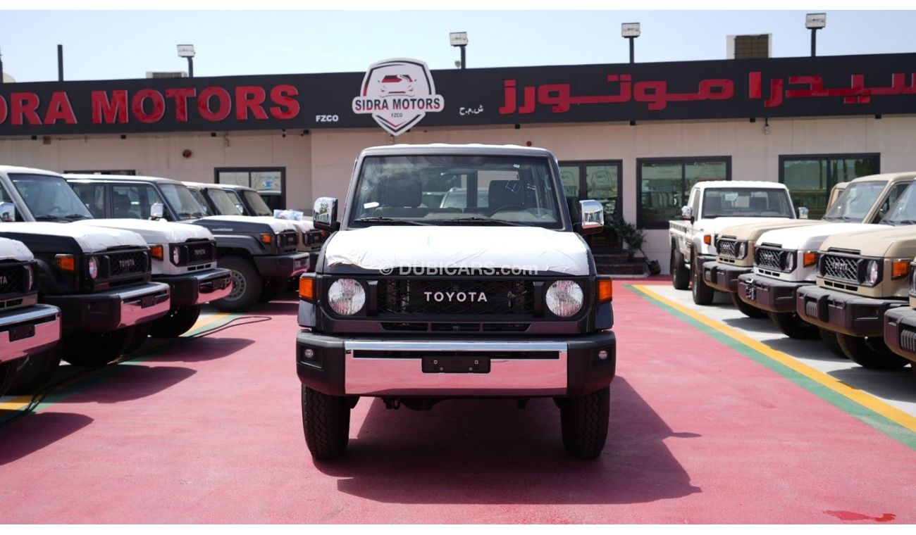 تويوتا لاند كروزر هارد توب TOYOTA LC75 5DOORS 4.0L PETROL 2024 MODEL MANAUL TRANSMISSION BASIC OPTION