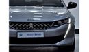 Peugeot 508 EXCELLENT DEAL for our Peugeot 508 GT-Line ( 2019 Model ) in Grey Color GCC Specs