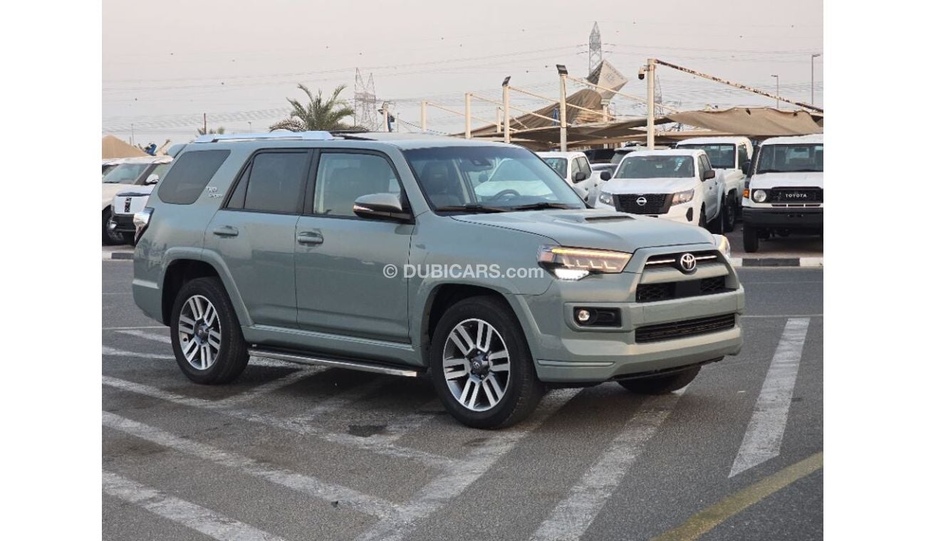 تويوتا Runner4 2023 TRD sport Full option sunroof, Push button and original leather seats