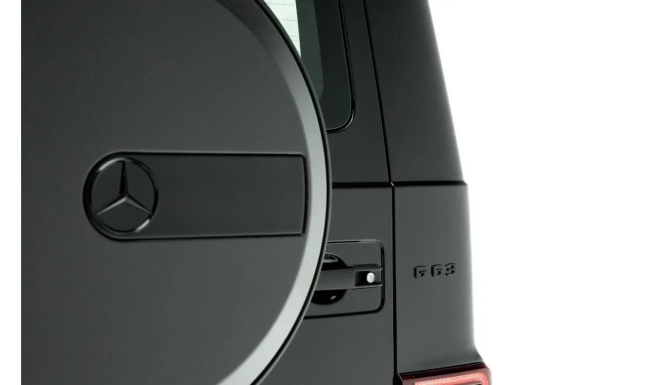 مرسيدس بنز G 63 AMG - GCC Spec - With Dealer Warranty and Service Contract