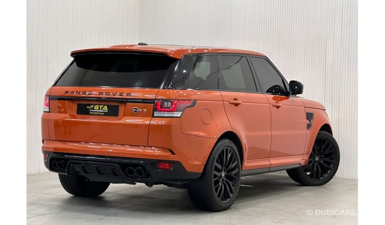 لاند روفر رانج روفر سبورت أس في آر 2016 Range Rover Sport SVR, March 2025 Agency Warranty + Jan 2026 Service Contract, GCC