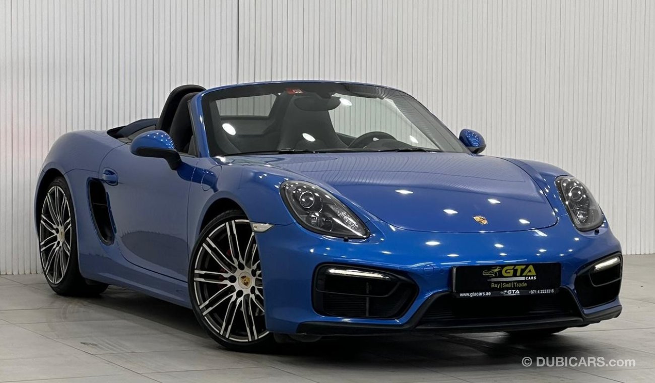 بورش بوكستر جي تي أس 2015 Porsche Boxster GTS, SEP 2024 Porsche Warranty, GCC.