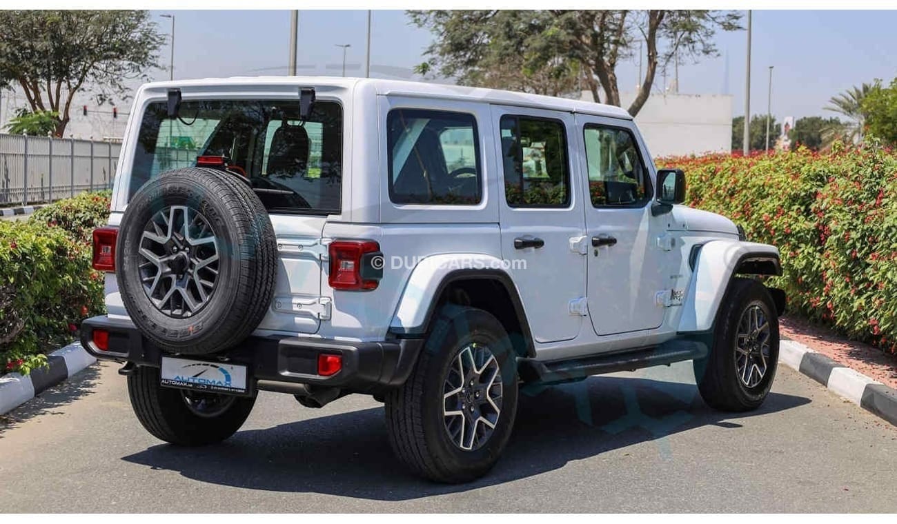 جيب رانجلر Unlimited Sahara Turbo , 2024 GCC , 0Km , With 3 Years Warranty @Official Dealer