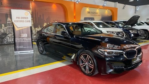 BMW 520i AED 3,163 EMi @ 0% DP | BMW 520i I 2023 I GCC | Under Warranty | Certified Pre-Owned |