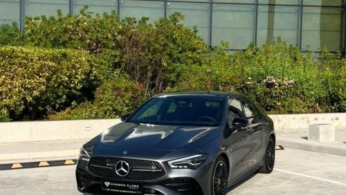 Mercedes-Benz CLA 200 Mercedes CLA 200 AMG Panoramic  2025  GCC Brand New  5 Years Agency Warranty