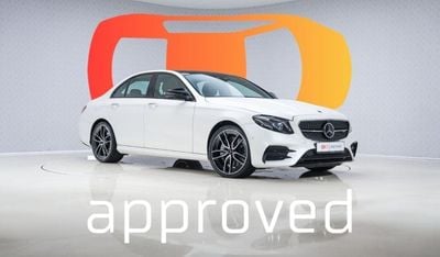 مرسيدس بنز E 53 AMG STD - Warranty until Nov 2024 - Approved Prepared Vehicle