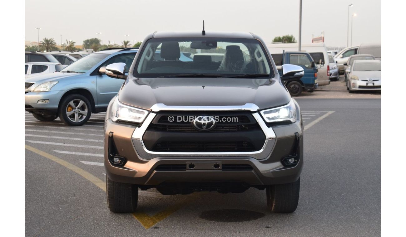 تويوتا هيلوكس 2021 TOYOTA HILUX DOUBLE CABIN BROWN