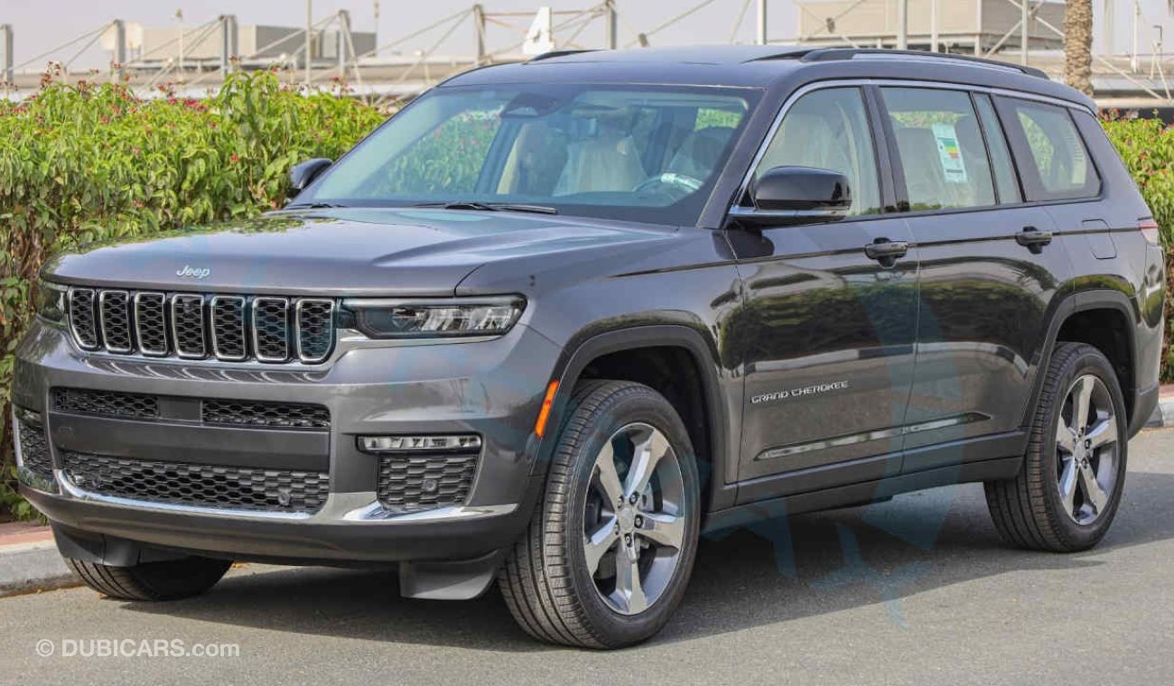 Jeep Grand Cherokee Limited L Plus Luxury V6 3.6L 4X4 , 2024 GCC , 0Km , With 3 Yrs or 60K Km Warranty @Official Dealer