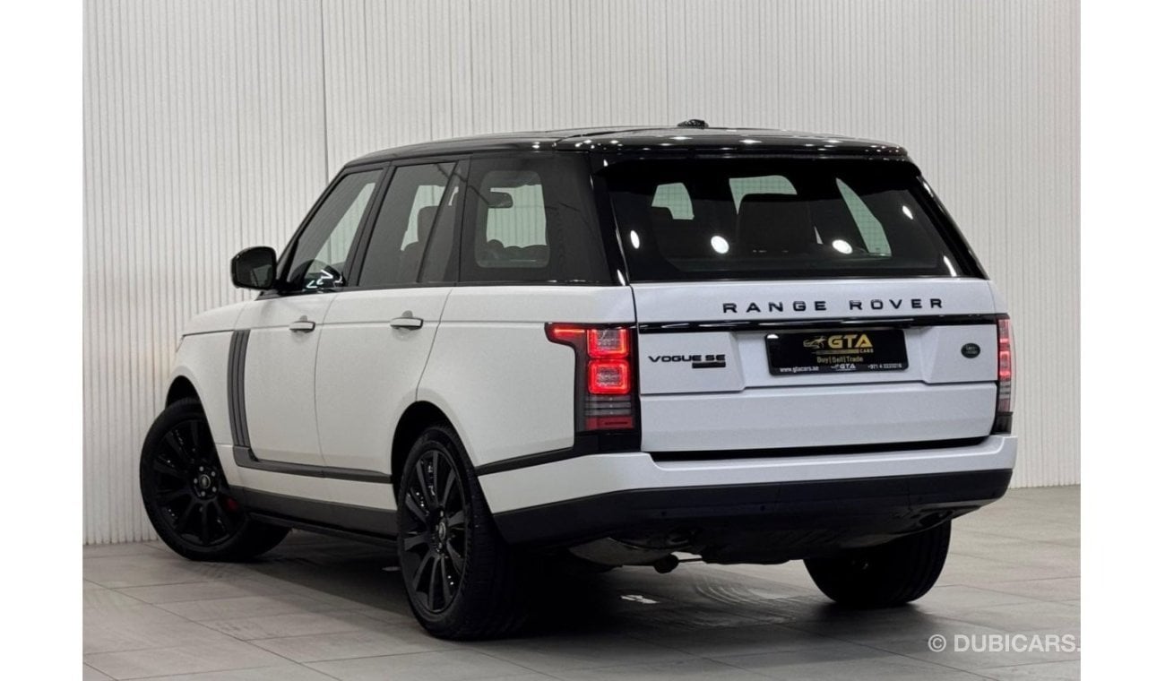 لاند روفر رانج روفر فوج إس إي سوبرتشارج 2016 Range Rover Vogue SE Supercharged, 2025 Warranty, 2027 GTA Service Pack, Fully Loaded, GCC