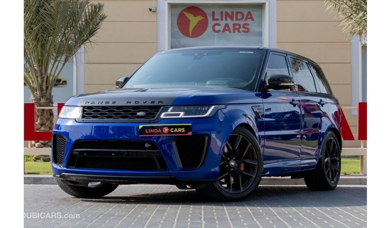 لاند روفر رينج روفر سبورت Range Rover Sport SVR 2019 GCC under Warranty with Flexible Down-Payment.