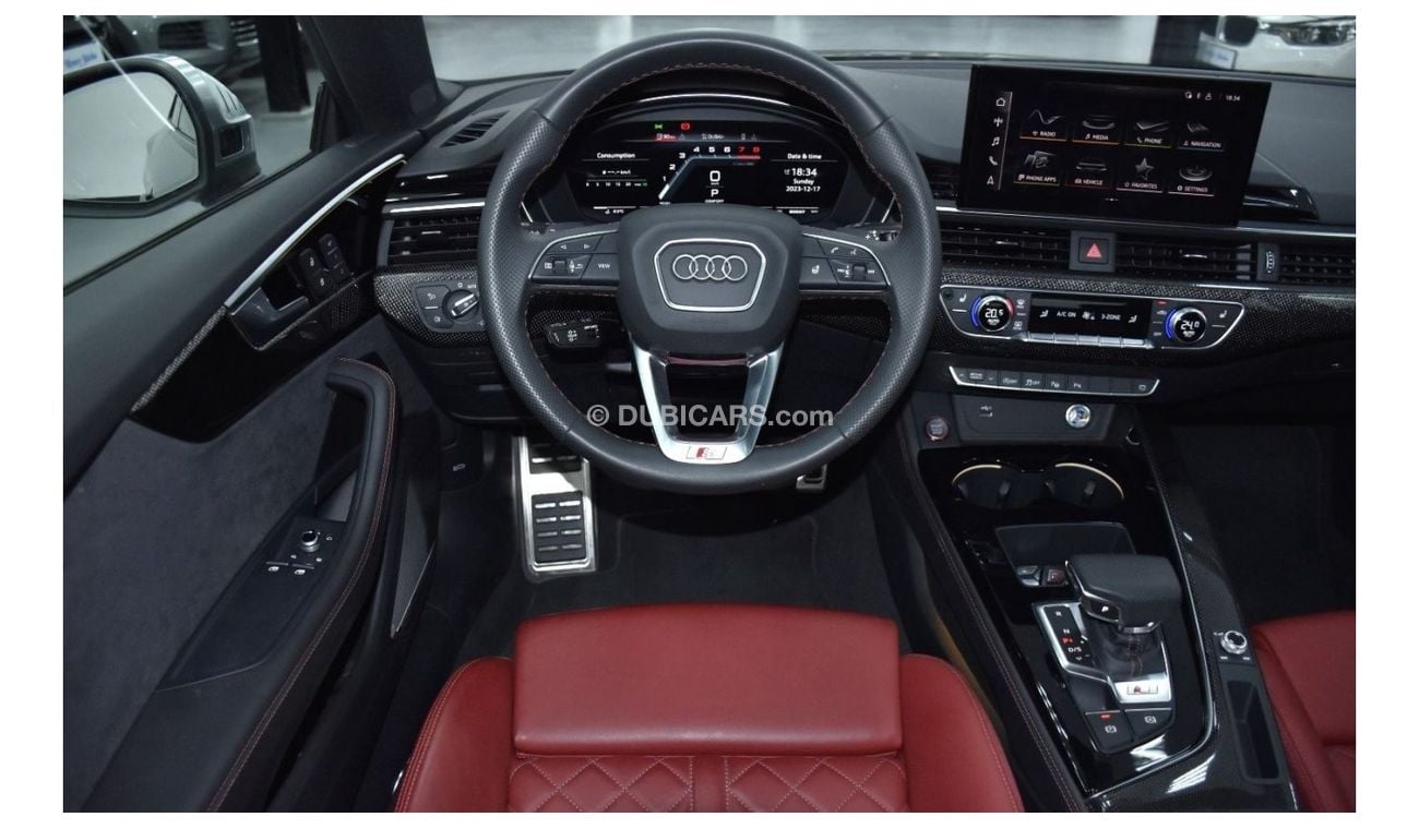 أودي S5 EXCELLENT DEAL for our Audi S5 Coupe TFSi ( 2022 Model ) in Grey Color Korean Specs