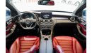 Mercedes-Benz C200 AMG Pack Mercedes-Benz C200 2018 GCC (LOWEST MILEAGE) under Warranty with Flexible Down-Payment/ Flo