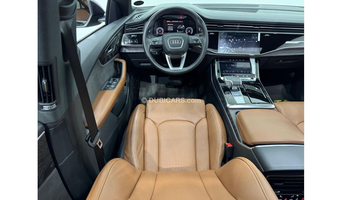 Audi Q8 55 TFSI quattro S Line 3.0L 2021 Audi Q8 S-Line 55TFSI Quattro, Warranty, Full Audi Service History,