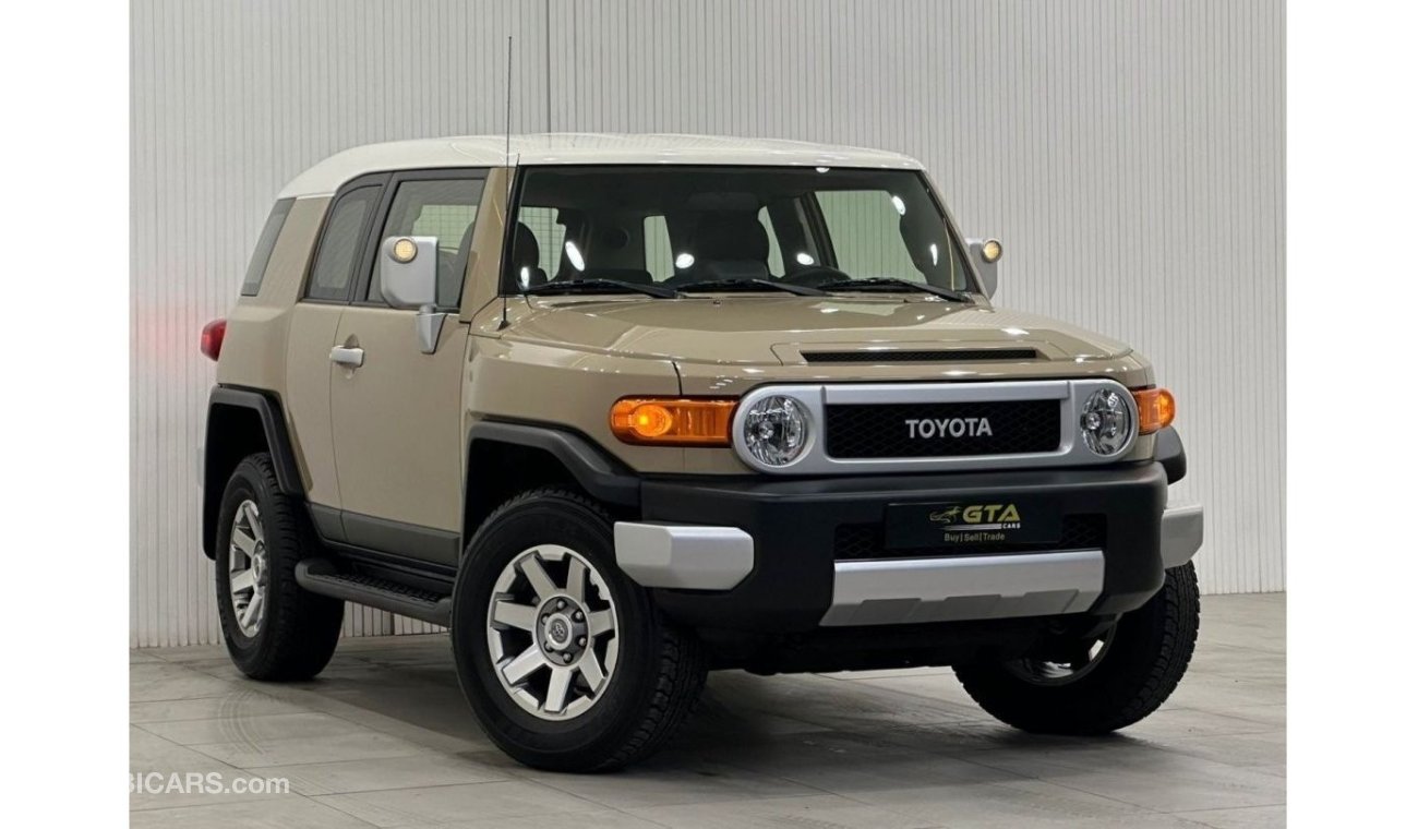 Toyota FJ Cruiser 2023 Toyota FJ Cruiser GXR, Feb 2026 Toyota Warranty, Feb 2027 Toyota Service Pack, Low Kms, GCC