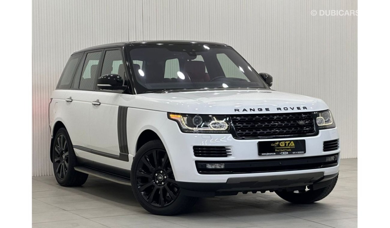 لاند روفر رانج روفر فوج إس إي سوبرتشارج 2017 Range Rover Vogue SE Supercharged, Warranty, Service History, Fully Loaded, GCC