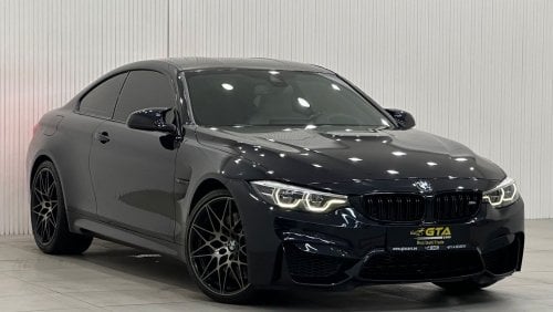 BMW M4 2019 BMW M4 Competition, March 2025 BMW Warranty + Service Contract, FSH, Low Kms, GCC