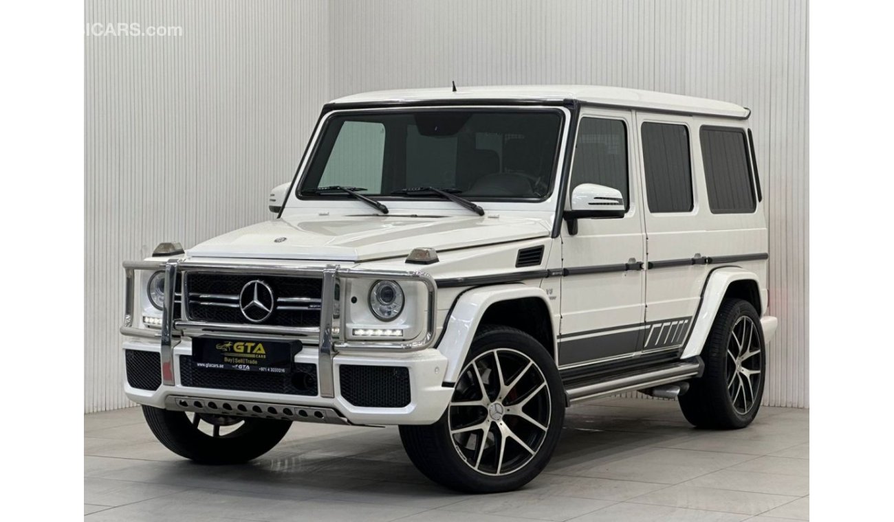 Mercedes-Benz G 63 AMG 2016 Mercedes G63 AMG 463 Edition, Full Service History, Full Options, Excellent Condition, GCC