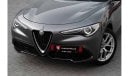 Alfa Romeo Stelvio 1ST EDITION  | 1,723 P.M  | 0% Downpayment | LOW KMS!