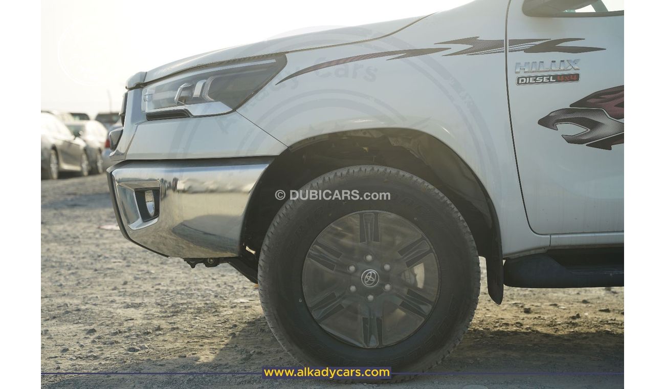 تويوتا هيلوكس TOYOTA HILUX 2.4L M/T FULL OPTION MODEL 2023 GCC SPECS (EXPORT ONLY)