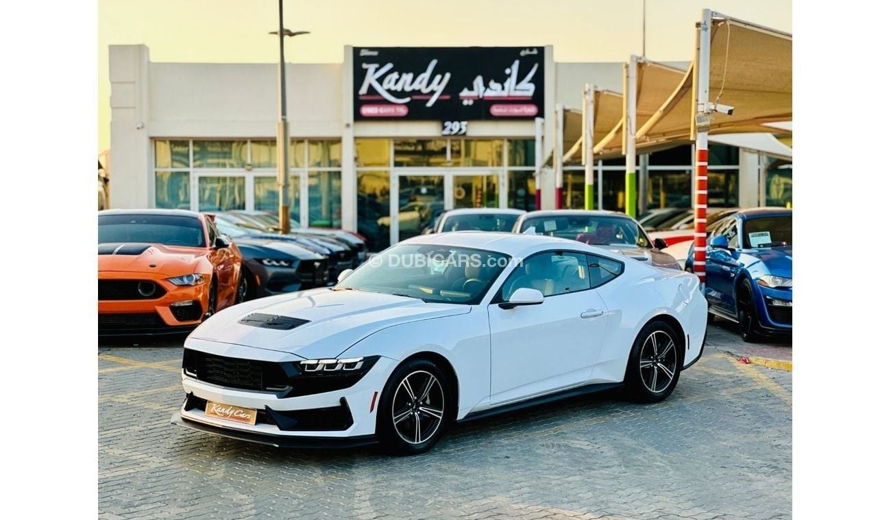 Ford Mustang EcoBoost 2.3L Convertible A/T | Monthly AED 2320/- | 0% DP | Original Seats | Remote Rev | # 06883