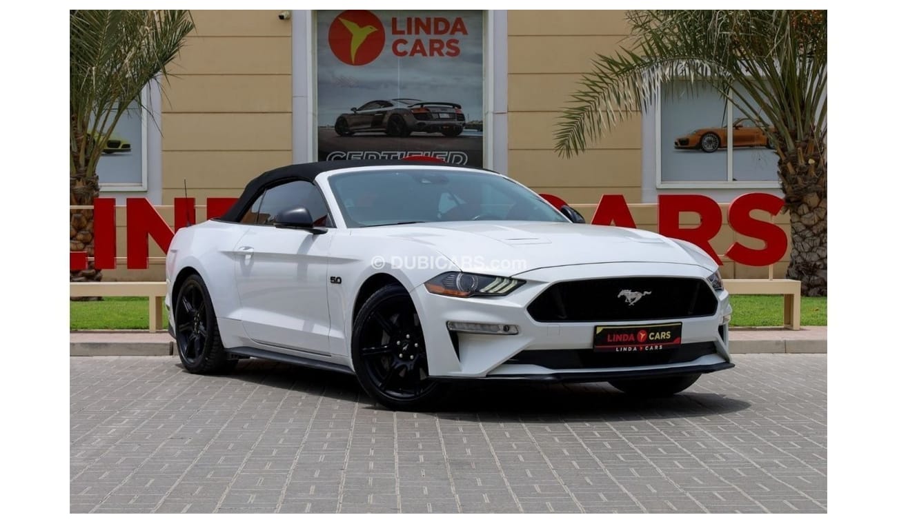 Ford Mustang Ford Mustang GT Premium Convertible 2019 GCC under Agency Warranty with Flexible Down-Payment/ Flood