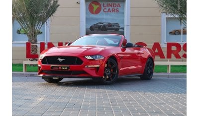 Ford Mustang Ford Mustang GT Premium Convertible 2018 GCC under Agency Warranty and Service Contract with Flexibl