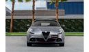 Alfa Romeo Giulietta VELOCE | 1,351 P.M  | 0% Downpayment | Agency Warranty!