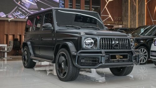 مرسيدس بنز G 63 AMG Mercedes-Benz G 63 AMG 2023 - Matte Black | GCC Specs | WARRANTY | SERVICES