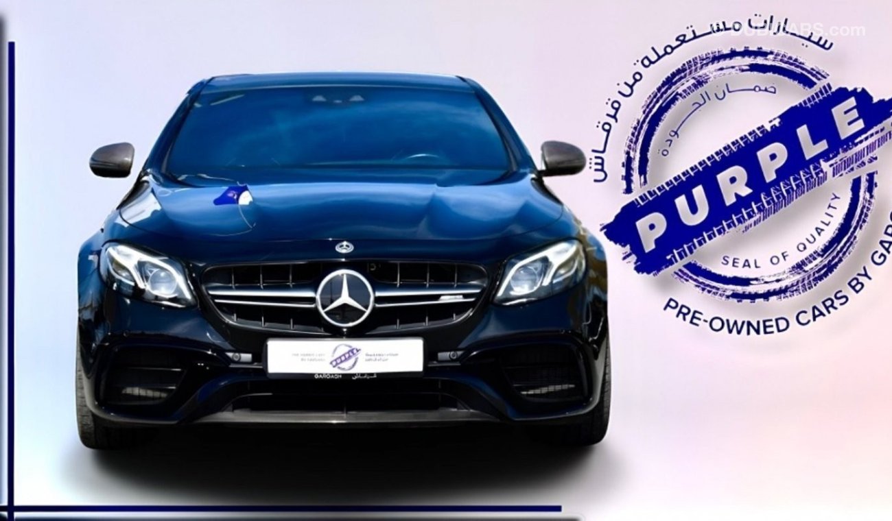 Mercedes-Benz E 63 AMG 4MATIC+ 4.4L TWIN TURBO | GCC | WARRANTY