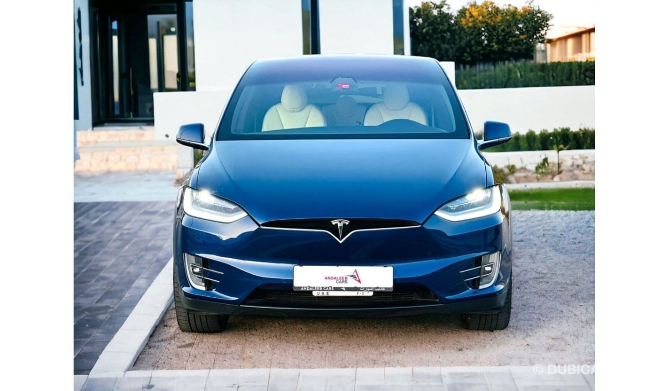 تسلا موديل اكس AED 3600 PM | TESLA MODEL X 2020 | UNDER WARRANTY | GCC | FIRST OWNER | Full Service History