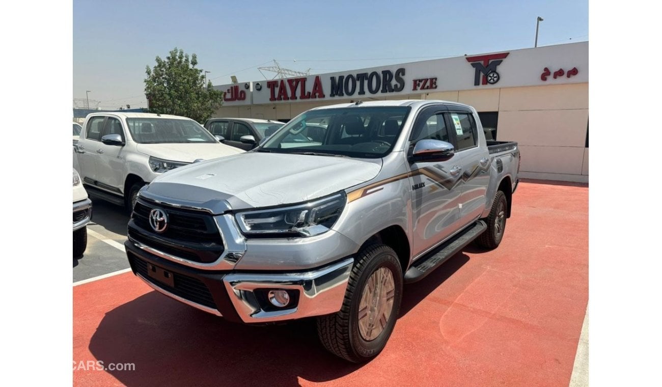 تويوتا هيلوكس TOYOTA HILUX 2.7 MT FULL OPTION 2024 SILVER WITH PUSH START