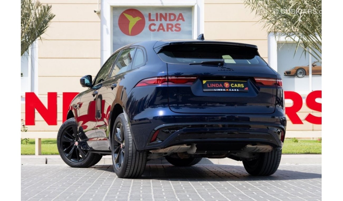 Jaguar F Pace Jaguar F-Pace R-Dynamic SE P250 2022 GCC under Agency Warranty and Service Contract with Flexible Do