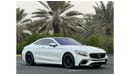 مرسيدس بنز S 550 كوبيه 2600 Monthly payment / S550 2017 / full option / Canadian spece