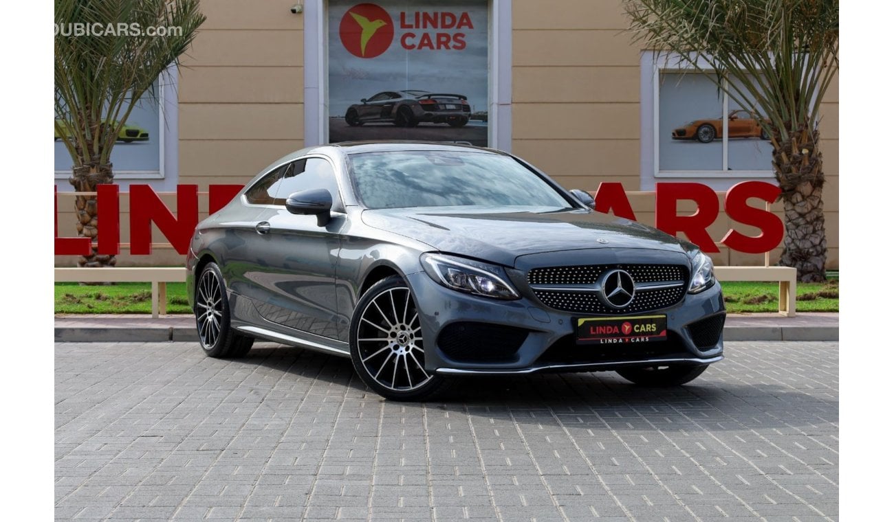 Mercedes-Benz C 200 Coupe Mercedes-Benz C200 Coupe AMG Pack 2018 GCC under Warranty with Flexible Down-Payment.