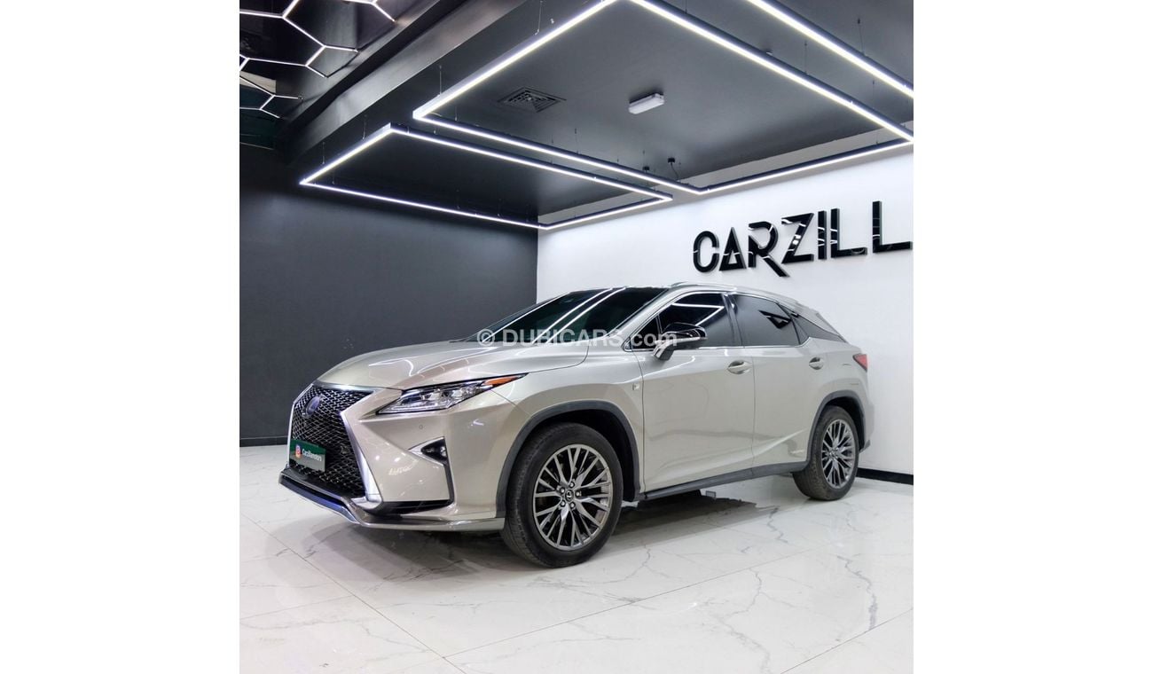 Lexus RX450h F Sport 3.5L Hybrid Lexus RX-450 Hybrid 2017 4WD