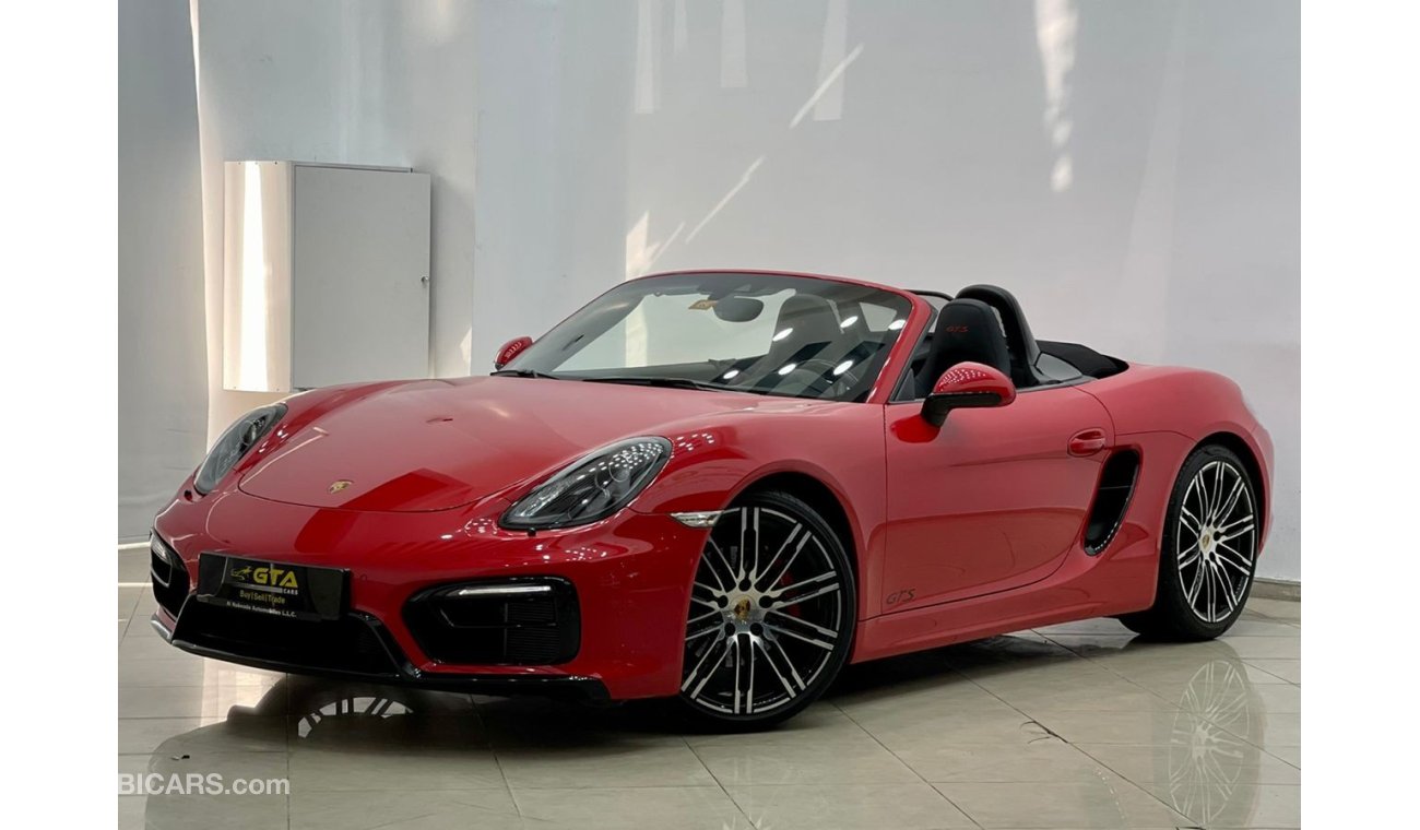 Porsche Boxster GTS 2015 Porsche Boxster GTS, Porsche Warranty-Full Service History, GCC