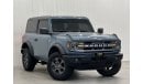 Ford Bronco Big Band 2021 Ford Bronco Big Bend, Al-Tayer Agency Warranty + Service Contract , Agency Service His