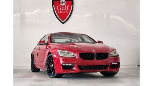 بي أم دبليو 650i GRAN COUPE - FULL OPTION- PERFECT CONDITION-FULLY AGENCY MAINTAINED