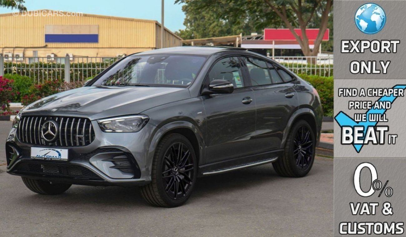 مرسيدس بنز GLE 53 AMG 4Matic Plus Coupe ''2024 Facelift'' , 2023 GCC , 0Km , (ONLY FOR EXPORT)