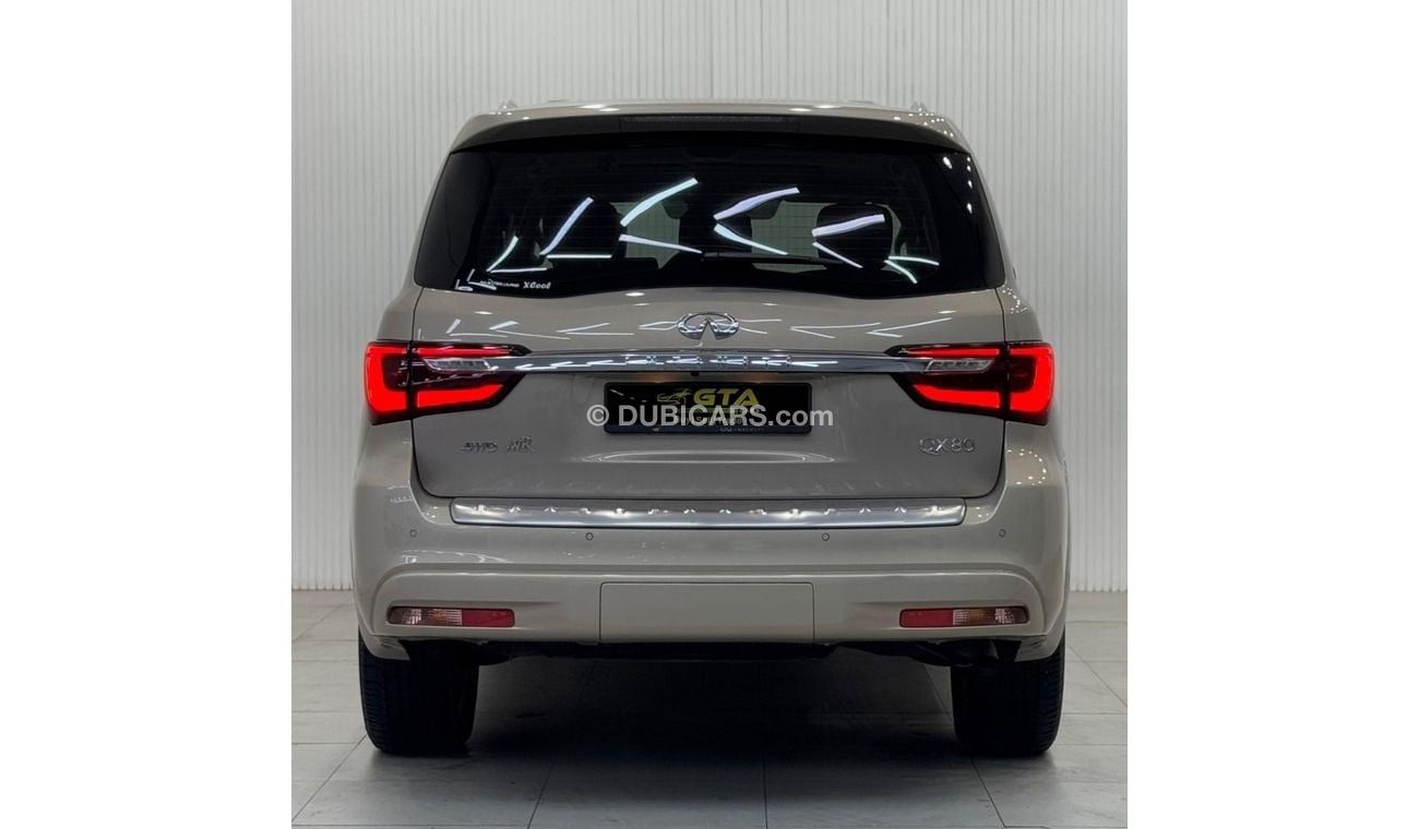 إنفينيتي QX80 Std 5.6L 2021 Infiniti QX80, One Year Warranty, Agency Full Service History, GCC