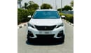 Peugeot 3008 Active PEUGEOT 3008 1.6L 2019 GCC VERY GOOD CONDITION