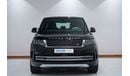 Land Rover Range Rover HSE P530 4.4L 5-Year Dealer Warranty | Service Contract | 2024 Range Rover 4.4 V8 P530 HSE | GCC Spe