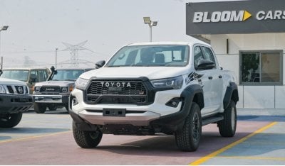 تويوتا هيلوكس Toyota Hilux 2.8Ltr GR SPORT AT 2024-WHITE-SAUDI SPECS