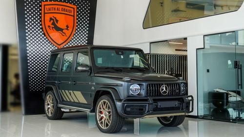 Mercedes-Benz G 63 AMG Mercedes G63 |Night Black Magno |Gold Topstitching Interior |2024 |GRAND EDITION | LIMITED 1 of 1000